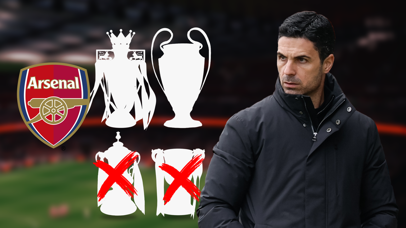 Arteta สั่งลูกทีมส่องกระจก! หลัง Arsenal ร่วง FA Cup แบบน่าเขกกะโหลก