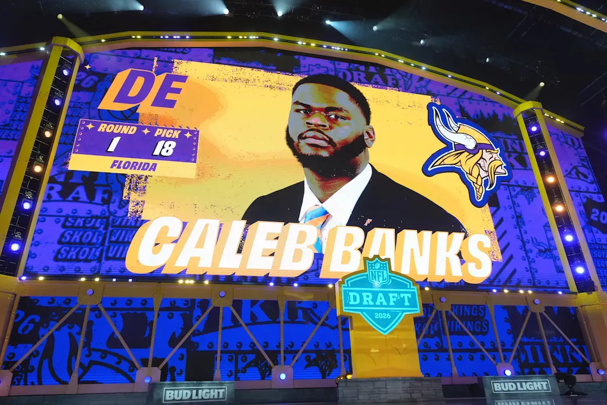 บัญชีรายชื่อเลือดใหม่: สรุปยอดขุนพล Minnesota Vikings ในศึก 2026 NFL Draft