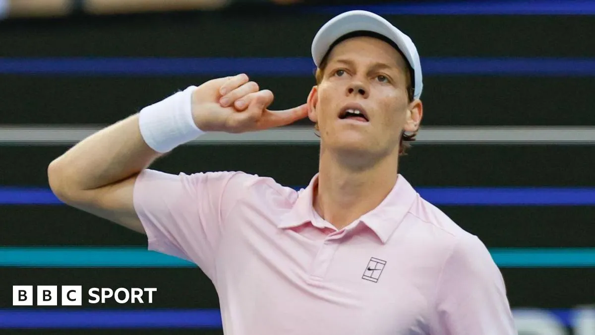 Sinner เดินหน้าสร้างสถิติใหม่หลังคว้าชัยในศึก Miami Open