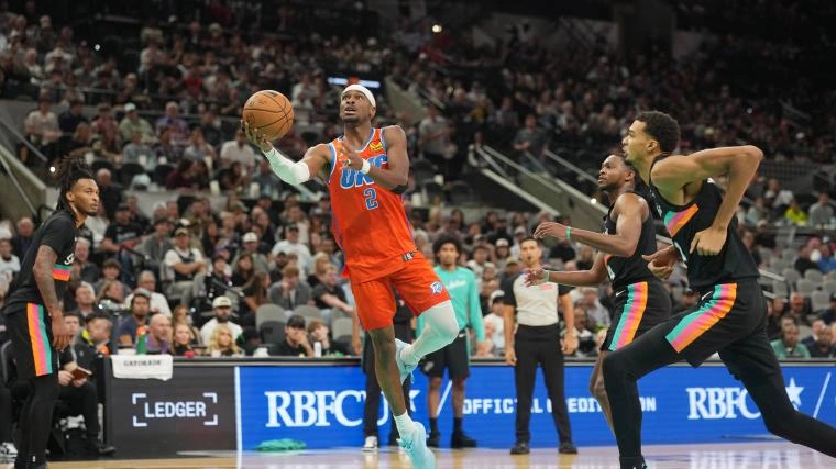 สงครามคนหนุ่ม! เจาะโปรแกรม Thunder ปะทะ Spurs ในศึกชิงแชมป์สายตะวันตก