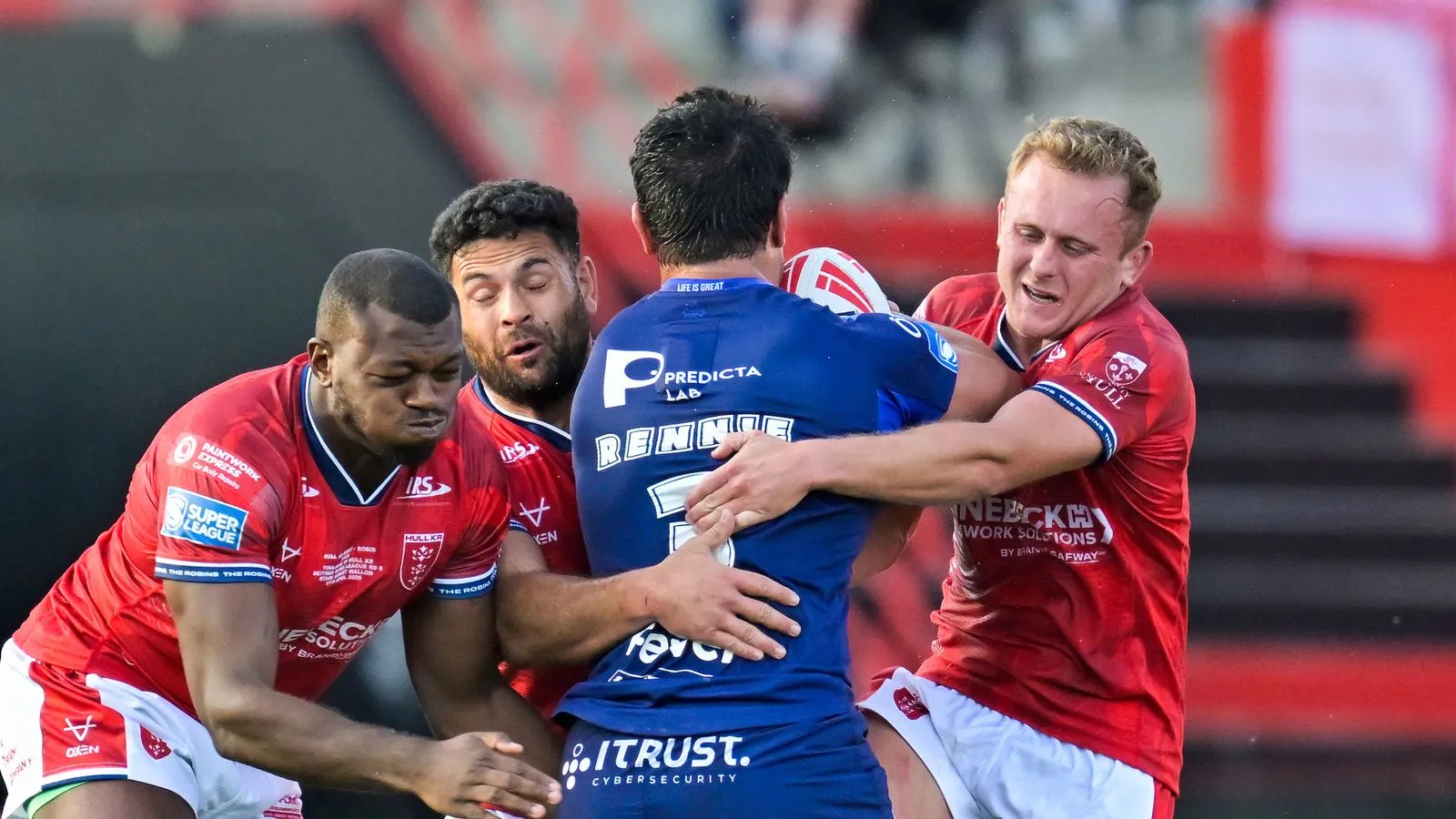 Hull KR โชว์ฟอร์มดุถล่ม Toulouse Olympique 46-0 ขณะที่ Leigh Leopards คืนฟอร์มเก่งบุกกำราบ York Knights 18-6