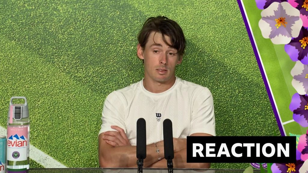 Alex de Minaur ตกรอบ Wimbledon หลังพ่าย Flavio Cobolli สามเซตรวด