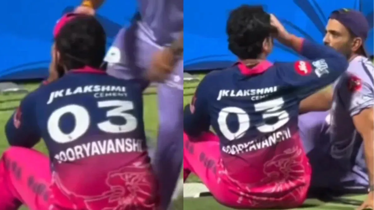 ดราม่าหลังเกม! Vaibhav Sooryavanshi ปล่อยโฮหลัง RR พ่าย แต่ได้โค้ช KKR ช่วยดึงสติ