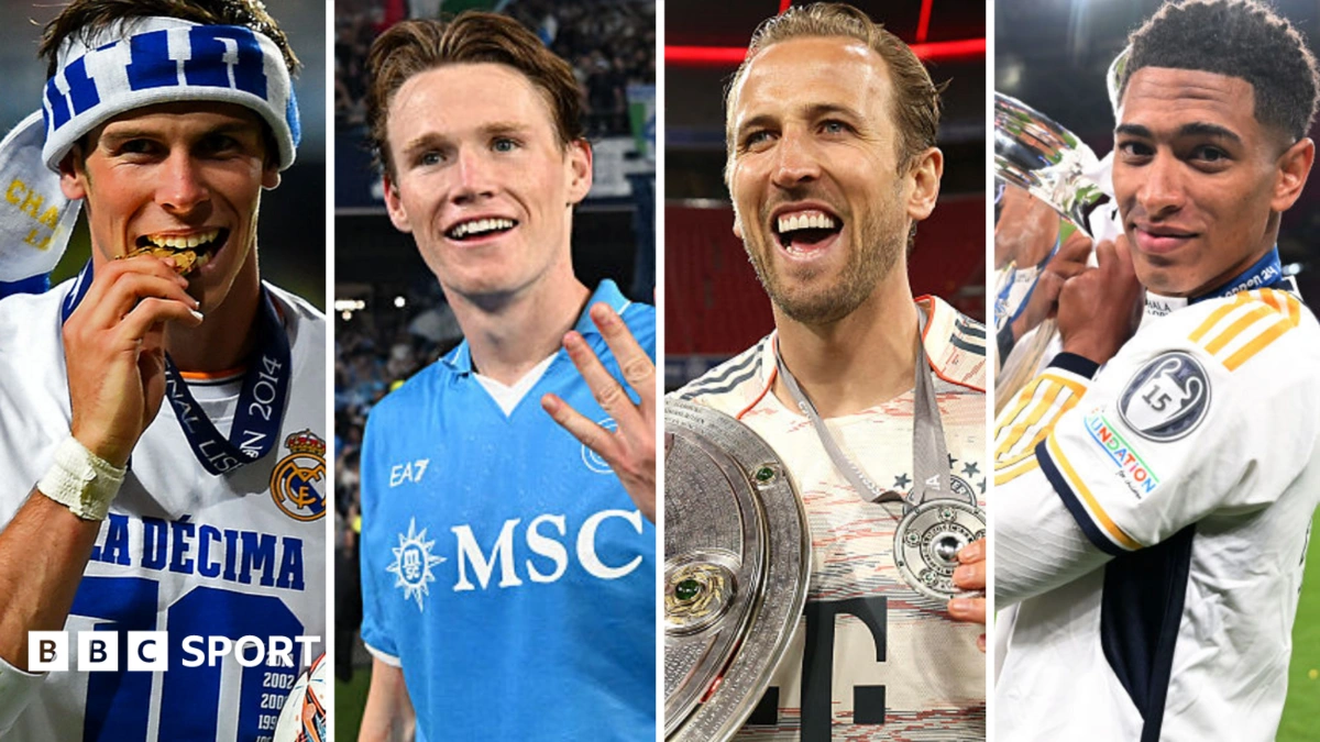 Gareth Bale นำทัพจัดอันดับสุดยอดนักเตะสหราชอาณาจักรที่ประสบความสำเร็จในต่างแดน