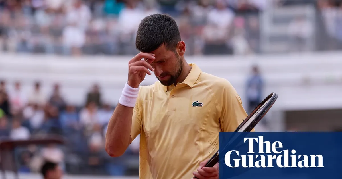 ความจริงอันเจ็บปวด: Novak Djokovic กับสังขารที่ร่วงโรยในสมรภูมิ Italian Open