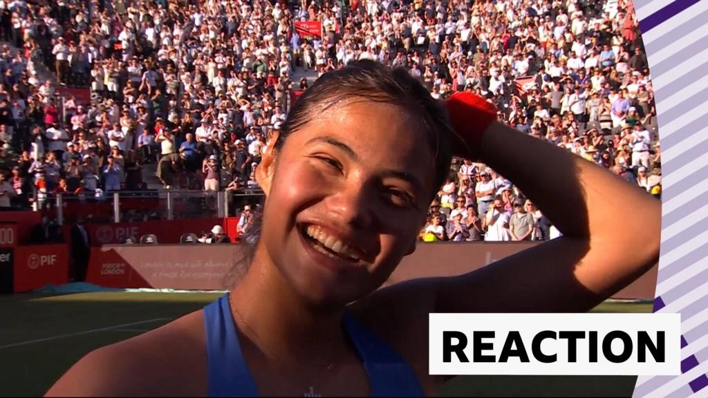 Emma Raducanu ทะลุเข้าชิงชนะเลิศรายการ Queen's Club หลังคว้าชัย 2 แมตช์รวดในวันเดียว