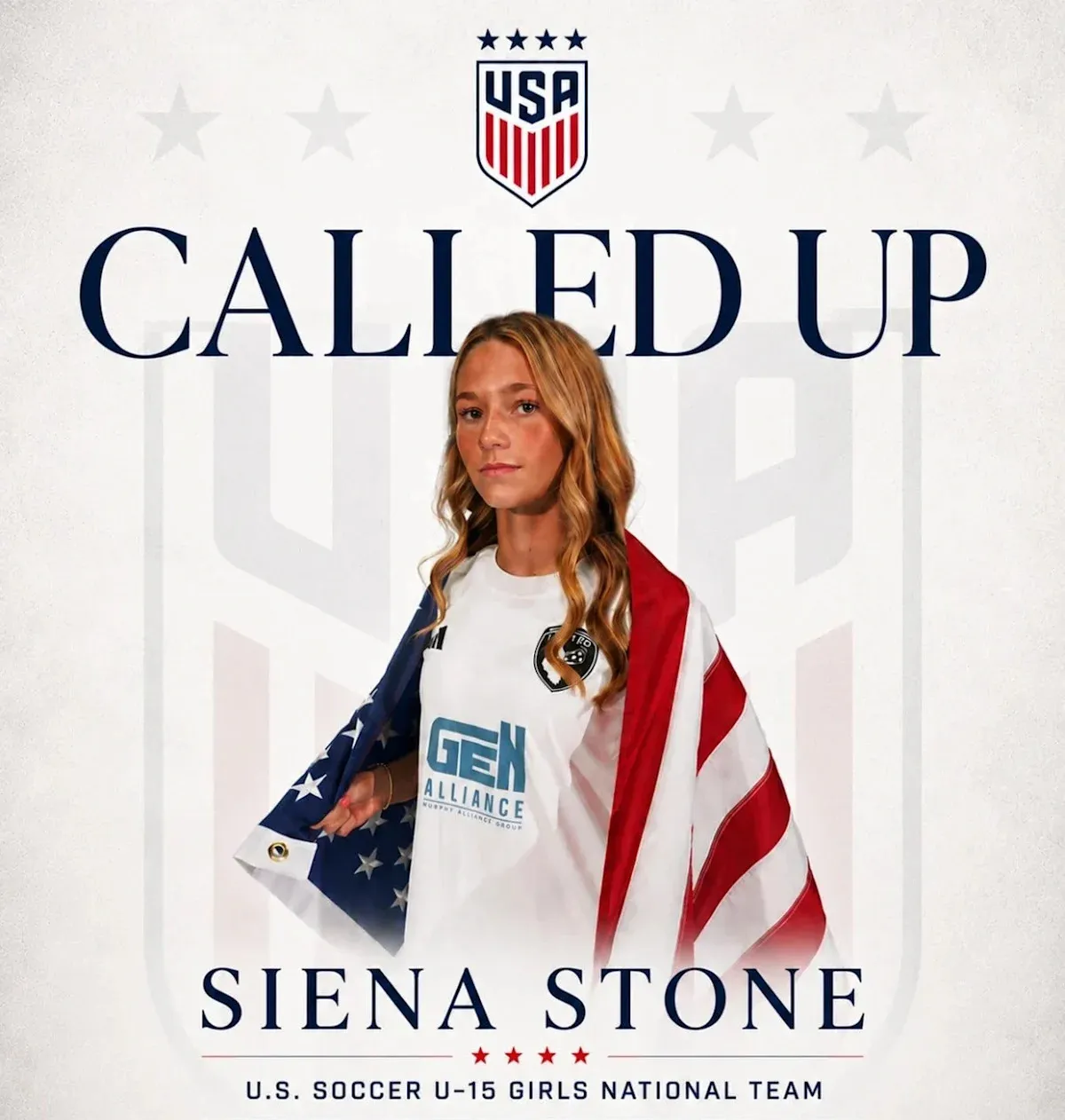 หน่ออ่อนที่ผลิบาน: เมื่อ Siena Stone แห่ง Peoria Notre Dame ถูกเรียกขานสู่ผืนดินระดับชาติ