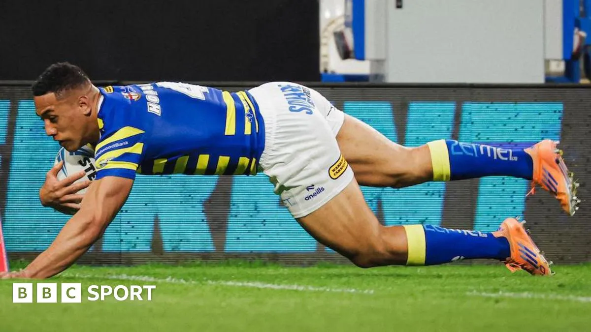 Warrington โชว์ฟอร์มแกร่งบุกถล่ม Huddersfield ทะยานขึ้นรั้งอันดับสาม