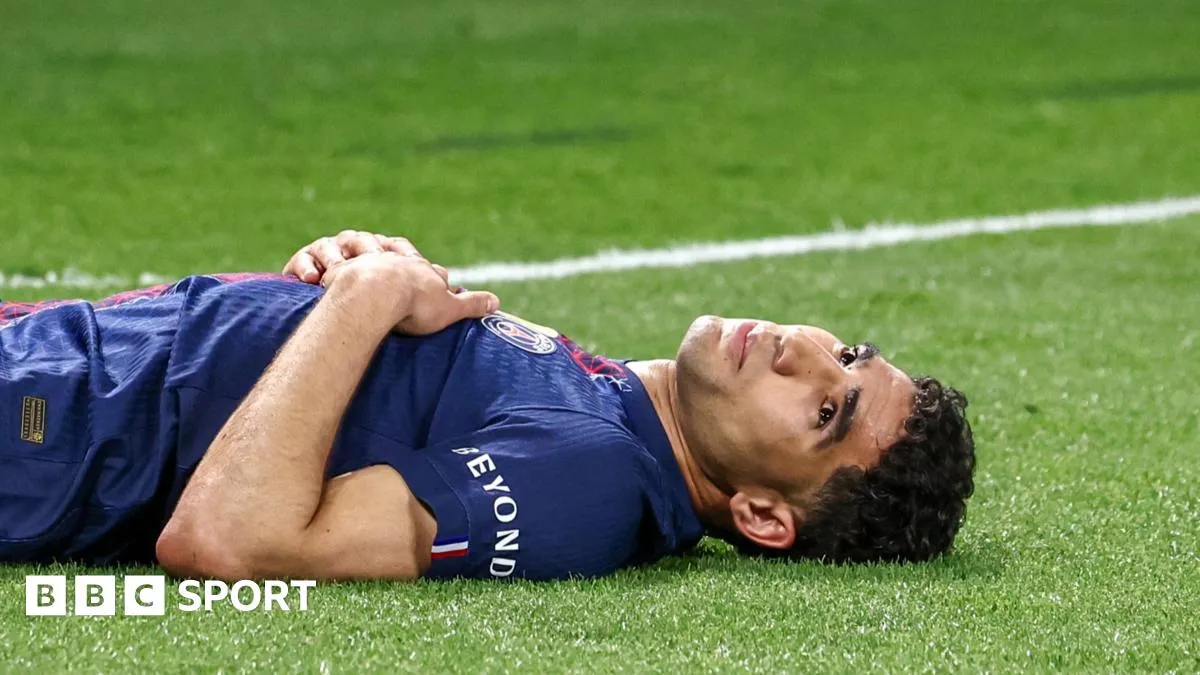 งานเข้า! Hakimi เดี้ยงยาว อดช่วย PSG บุกถ้ำ Bayern แถมลุ้นระทึกคิวบอลโลก
