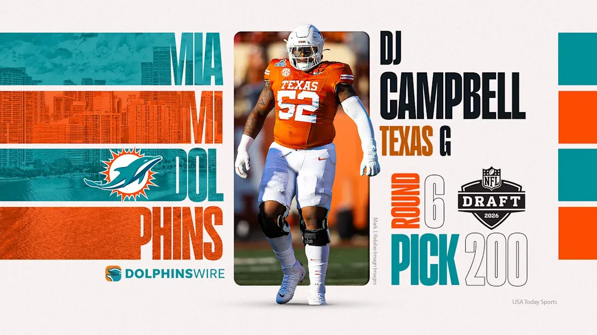 สายเลือด Texas หลั่งรินใน Miami: เมื่อ DJ Campbell กลายเป็นสมุนรายล่าสุดของทัพ Dolphins