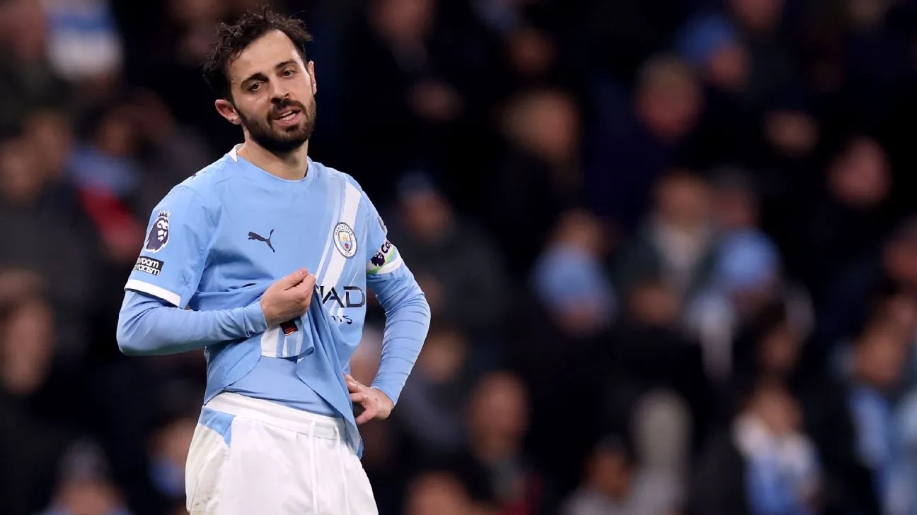 วิเคราะห์ความล้มเหลวของโครงสร้าง: Bernardo Silva เตรียมทิ้ง Etihad ขณะที่ Rodri อาจย้ายสู่ Madrid