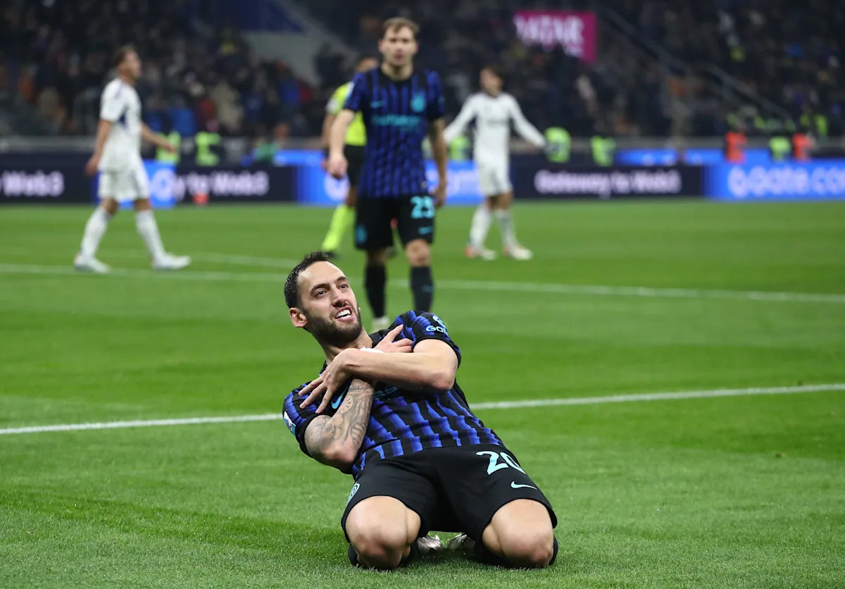 Hakan Calhanoglu ร่างทอง! แบก Inter Milan พลิกนรกตบ Como พร้อมส่งสัญญาณต่อสัญญาใหม่แบบหล่อๆ