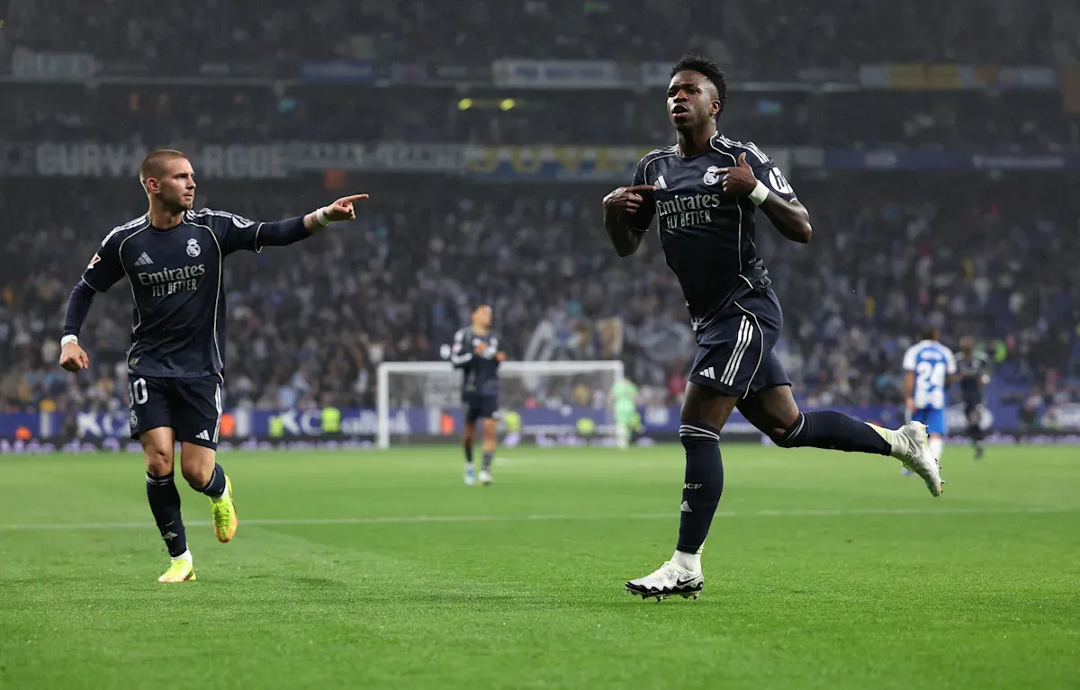 Vinicius Junior ร่ายมนตร์ลูกหนัง: ยื้อลมหายใจ Real Madrid ชะลอการฉลองชัยของ Barcelona
