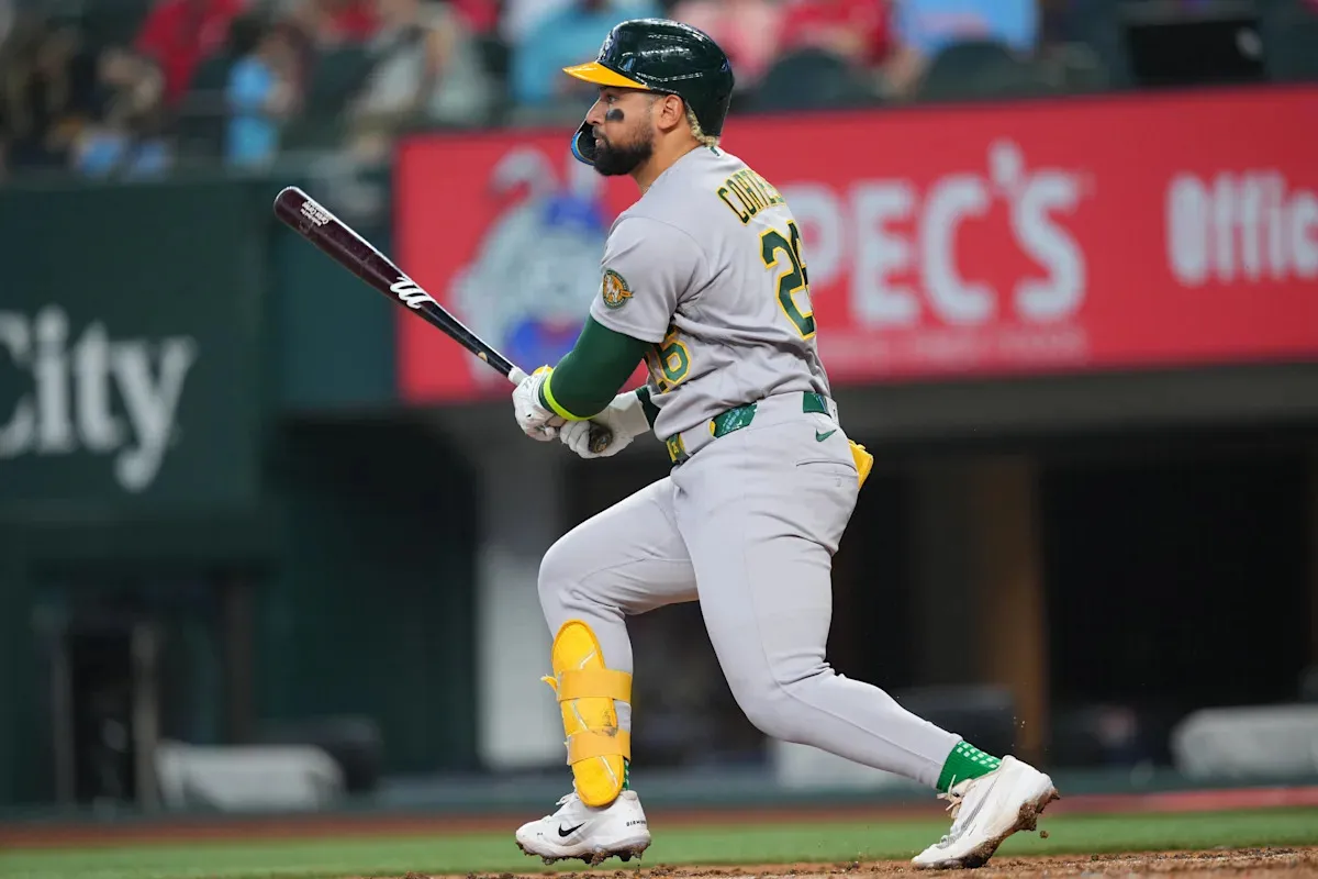 หยาดเหงื่อและรอยถลอก: Carlos Cortes กับ Justin Sterner พา Athletics บดขยี้ Rangers ท่ามกลางกลิ่นอายความกดดัน