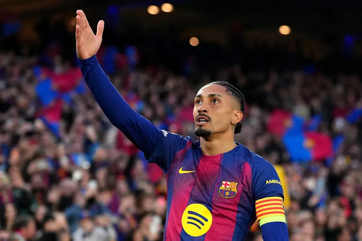 ข่าวดีหรือเปล่าไม่รู้? Raphinha จ่อคัมแบ็กช่วย Barcelona หวังฟิตทันลุย El Clasico