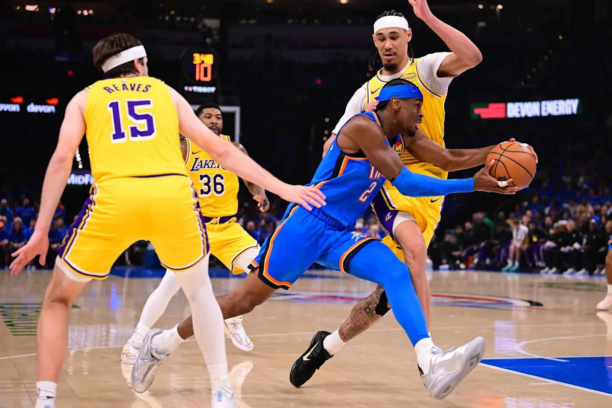 หมากรุกข้างสนาม: เจาะลึกแผนรับ Lakers ที่หยุด Shai Gilgeous-Alexander — และโอกาสที่ยังเหลืออยู่