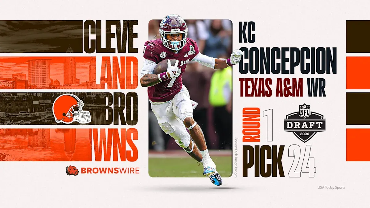Cleveland Browns เติมเขี้ยวเล็บ: ดึง KC Concepcion มาเป็นคู่หูมรณะให้ Shedeur Sanders