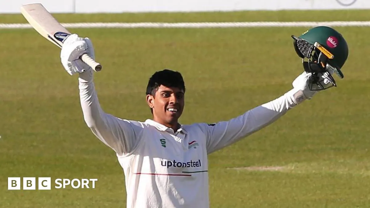 Patel ระเบิดฟอร์มกดร้อยแรก! พา Leics บุกถล่มขวัญ Surrey ถึงถิ่น Kia Oval