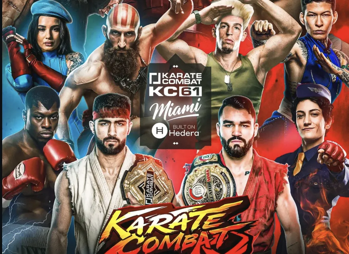 เจาะลึกผังรายการ Karate Combat 61: วิเคราะห์ไลน์อัพและพิกัดการปะทะที่ Miami