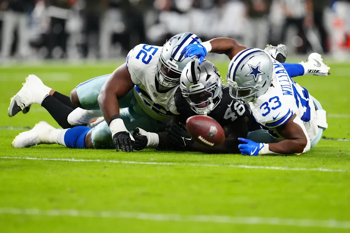 โศกนาฏกรรมแห่งมวลและแรงเหวี่ยง: Raiders ประกาศตัดตัว LB อดีตดราฟต์รอบแรกในคืนก่อนรุ่งสางของ Rookie Minicamp
