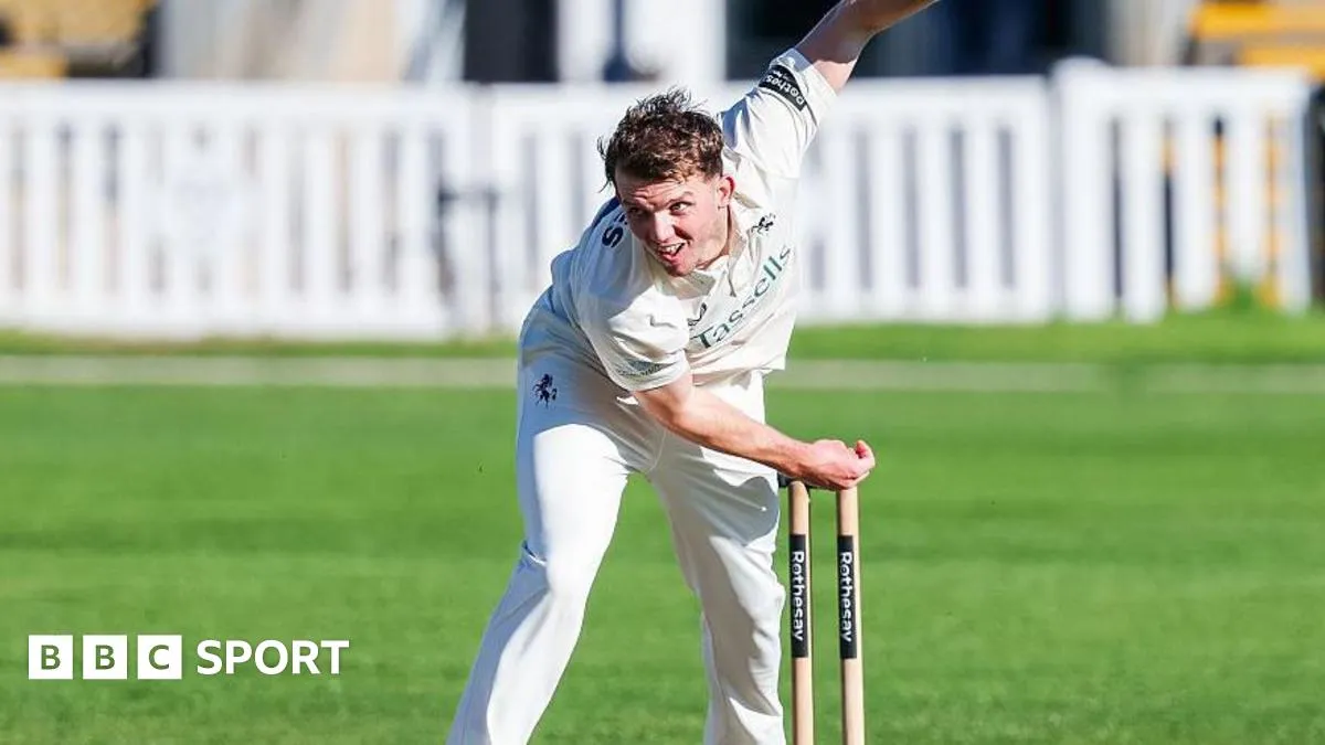 ความเสื่อมสลายของโครงสร้างที่ Canterbury: Matt Milnes กับการกัดเซาะแนวรับ Derbyshire จนพังทลาย