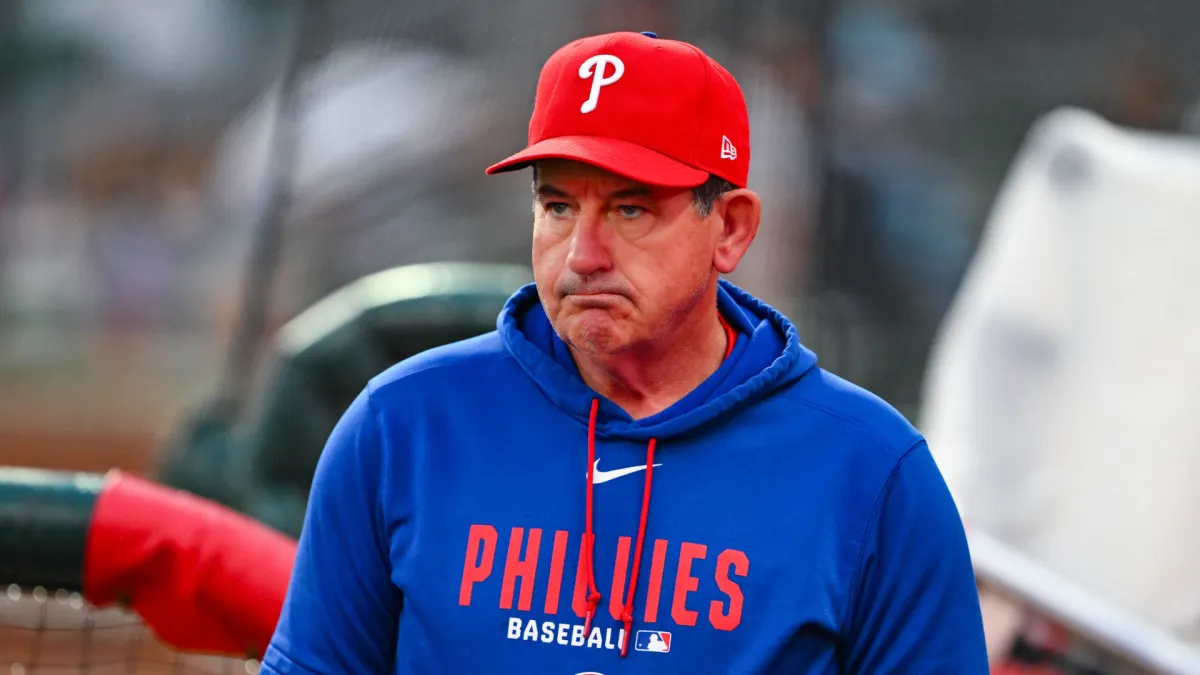 การชำระบัญชีที่ Citizens Bank Park: เมื่อ Rob Thomson กลายเป็นหนี้เสียที่ Phillies ต้องตัดจำหน่าย