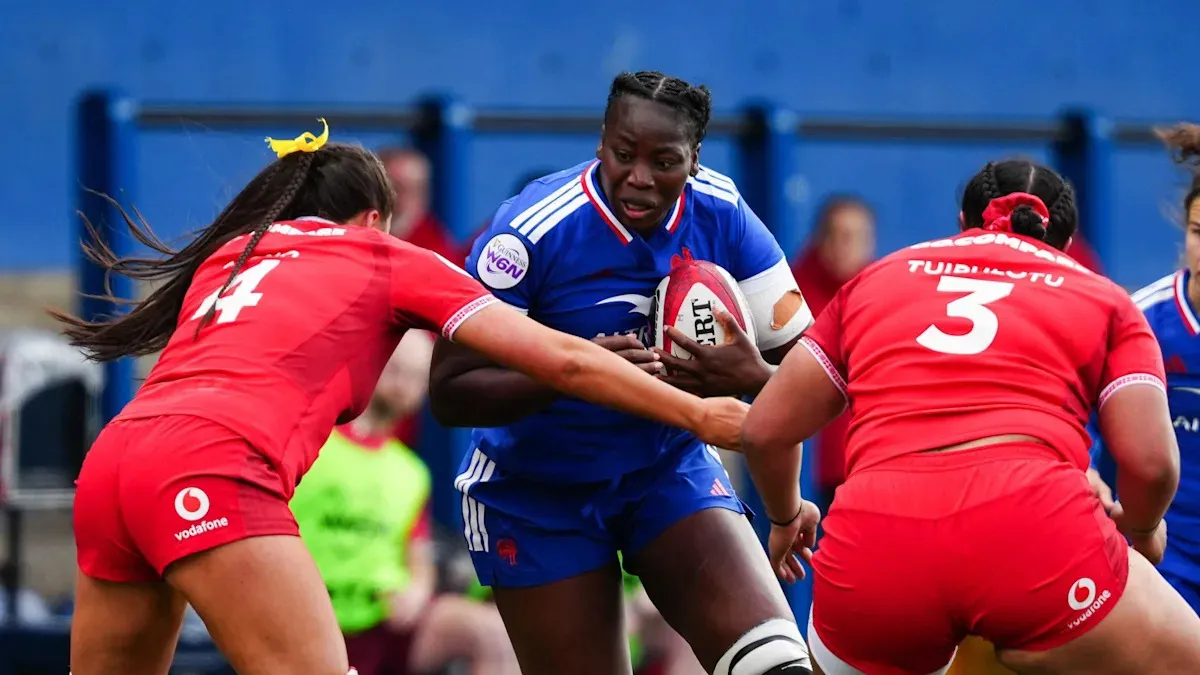 France สำแดงพลังครึ่งหลัง บุกถล่ม Wales ขาดลอยในศึก Women's Six Nations
