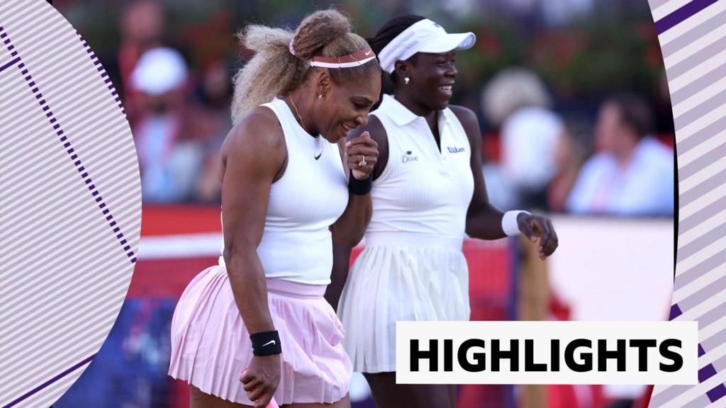 Serena Williams คืนสนามในวัย 44 ปี ประเดิมชัยชนะประเภทคู่ในศึก Queen's Club