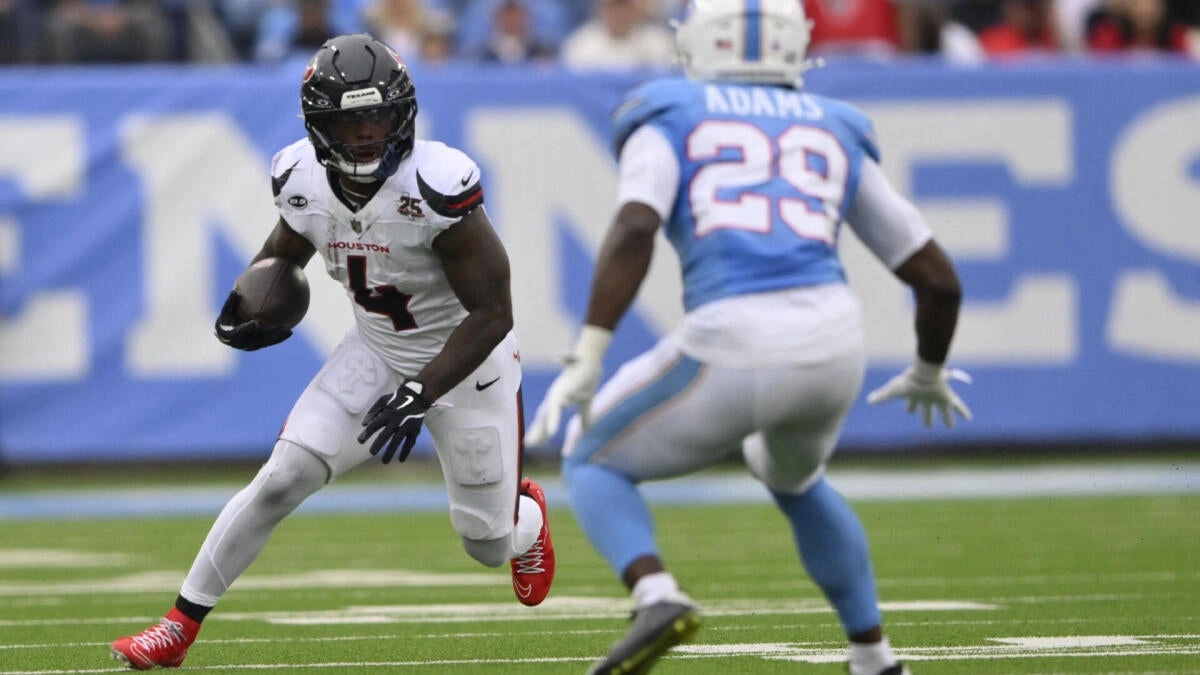 ข่าวบาดเจ็บ NFL สัปดาห์ที่หก Woody Marks ก้าวขึ้นตัวจริงแทน Montgomery