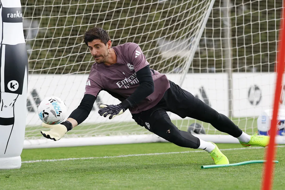 ความหวังที่เริ่มผลิบาน: Thibaut Courtois ขยับใกล้คืนเฝ้าเสา ขณะที่ Real Madrid เร่งเครื่องเตรียมทัพบุกรัง Espanyol
