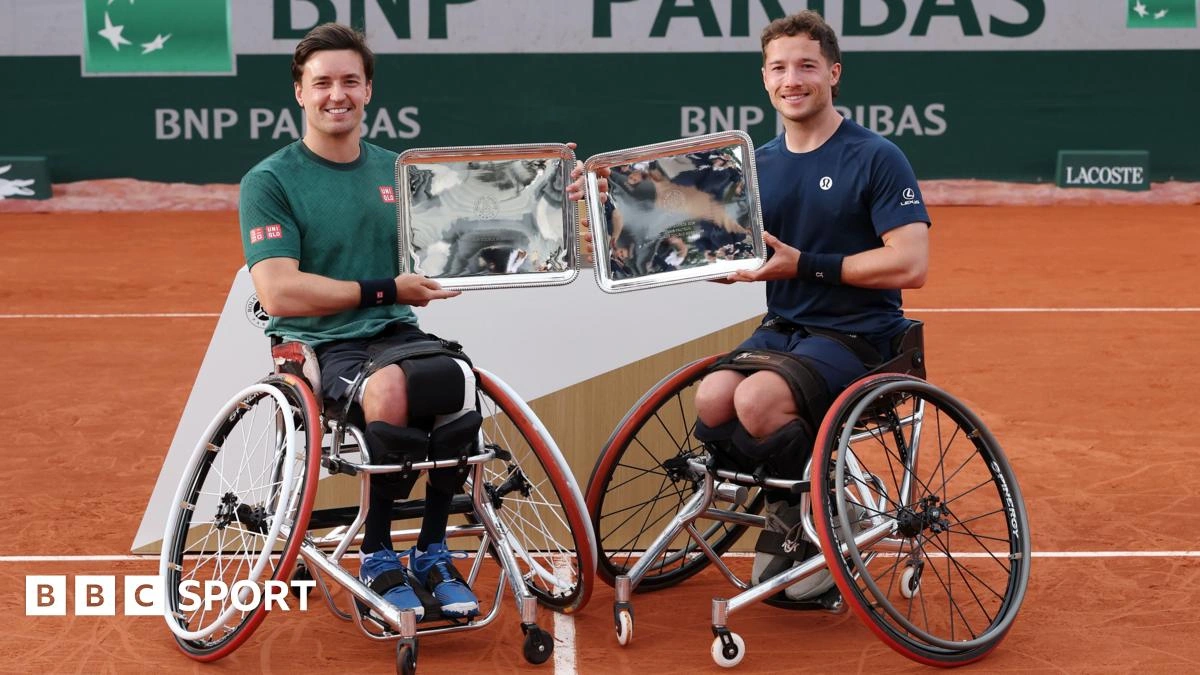 Hewett และ Reid ผงาดคว้าแชมป์ French Open สมัยที่ 7 ติดต่อกันในประเภทวีลแชร์ชายคู่