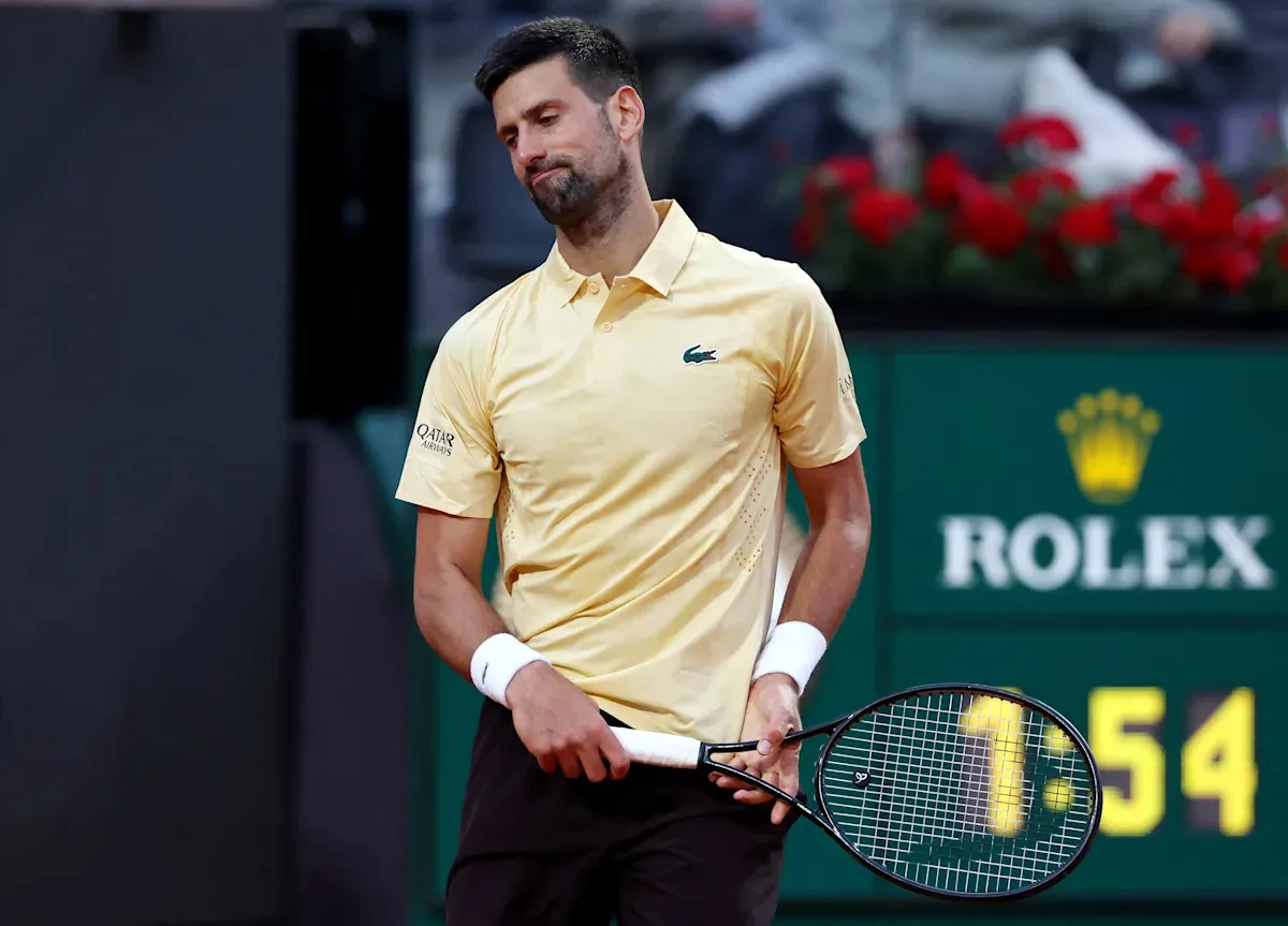 เสียงสะท้อนแห่งความร่วงโรย: Novak Djokovic กับความปราชัยที่กรุง Rome