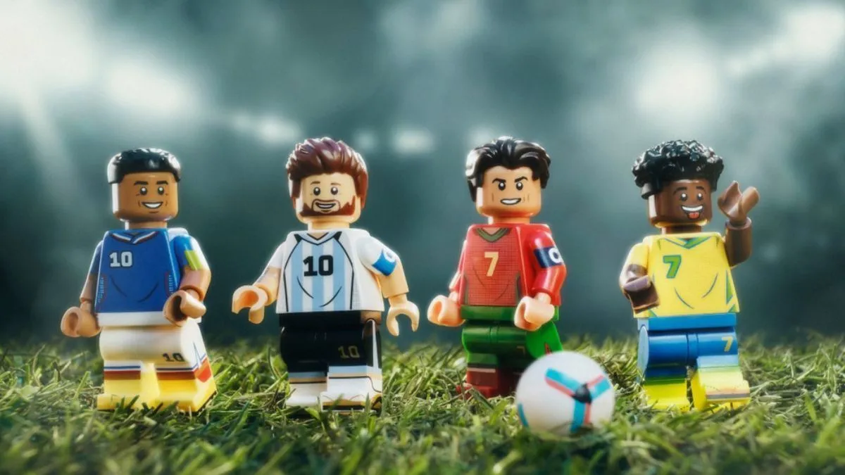เมื่อเหล่าพฤกษาแห่งสนามหญ้ากลายเป็นกิ่งก้านพลาสติก: Messi และ Ronaldo ในรูปลักษณ์ LEGO
