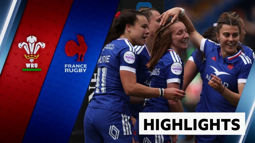 France สำแดงพลังครึ่งหลัง รัวห้าทรายบุกเอาชนะ Wales ในศึก Women's Six Nations