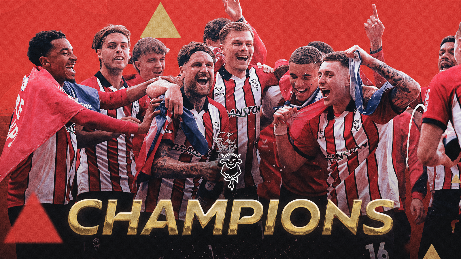 แชมป์โว้ย! Lincoln City บุกตบ Doncaster Rovers ฉลองถ้วย League One แบบหล่อเท่
