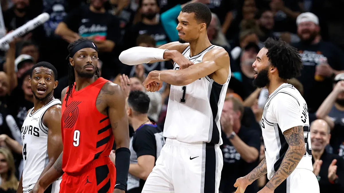 กำแพงเหล็กแห่ง San Antonio: Victor Wembanyama ผงาดดับฝัน Portland ปิดซีรีส์เลือดเย็น