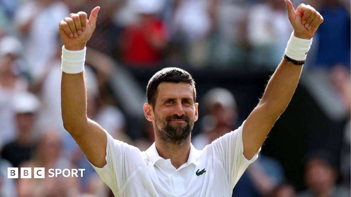 Djokovic สถิติ Wimbledon ผ่านเข้ารอบก่อนรองฯ หลังเอาชนะ Safiullin ในสี่เซต