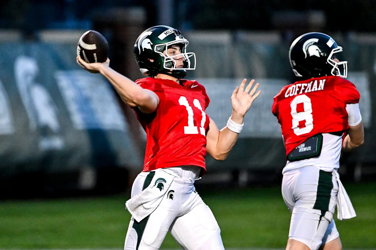 เจาะลึกผังตัวจริง Michigan State หลังจบซ้อมสปริง: ตำแหน่ง Quarterbacks ใครตัวจริง ใครตัวสำรอง (หรือแค่มานั่งขำๆ)