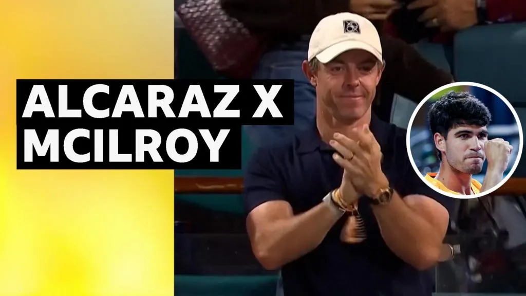 เพื่อคุณนะ Rory! - Alcaraz ฉลองชัยด้วยวงสวิงสะท้านคอร์ต