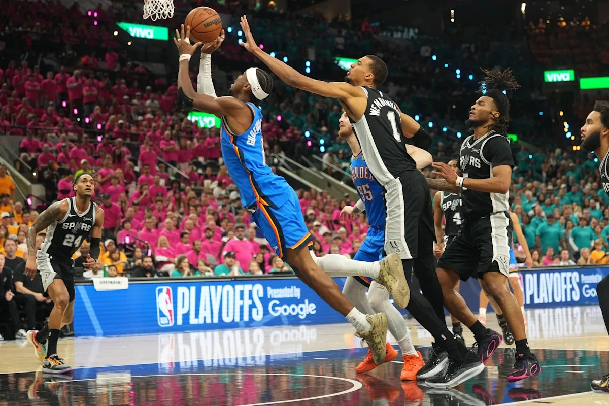 วิเคราะห์ดัชนีประสิทธิภาพ: Thunder สำแดงศักยภาพเชิงลึก บุกขยี้ Spurs 123-108 ใน Game 3