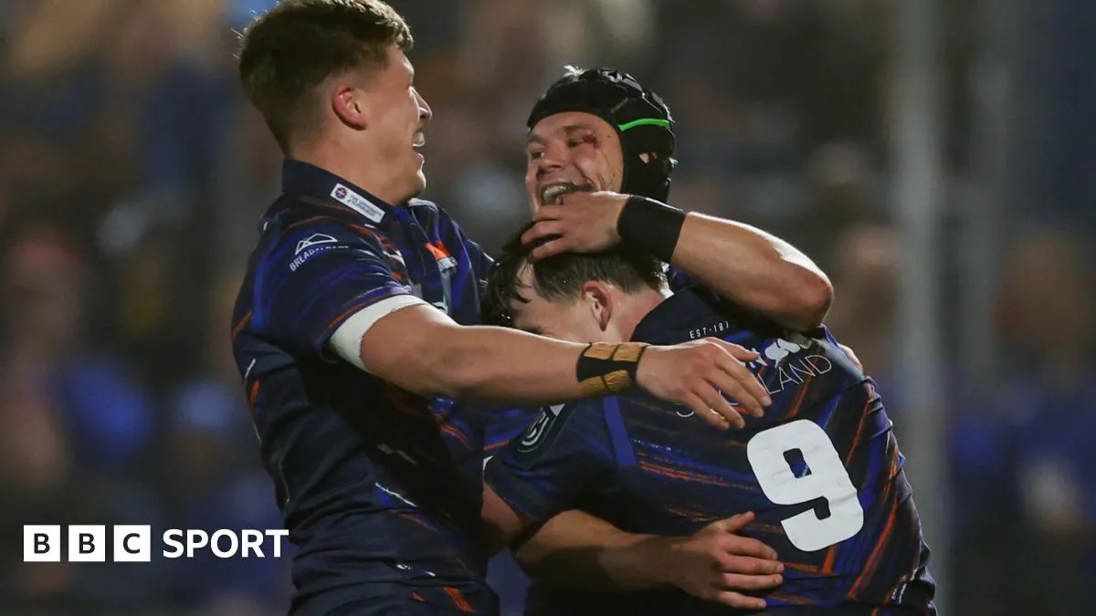 Edinburgh ขยี้ Sharks: 5 ทรัยดับฝันเพลย์ออฟในสมรภูมิโคลน