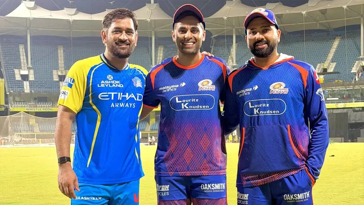 IPL 2026 | 'พี่ Rohit ก่อน แล้วค่อย พี่ Dhoni...' : Suryakumar Yadav เผยเบื้องหลังรูปหยุดโลก - ดูเลย!
