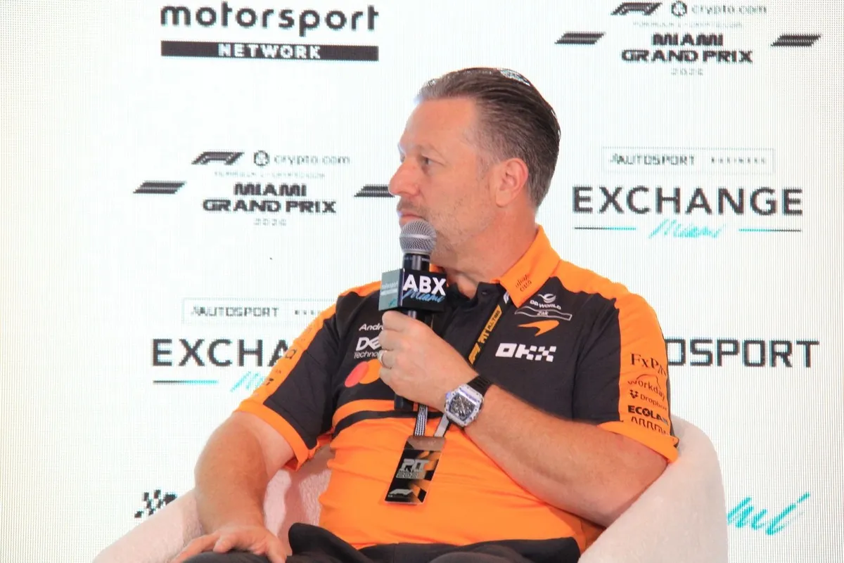 Zak Brown พร้อมเดบิวต์! บอสใหญ่ McLaren แบไต๋อยากแจมภาคต่อหนัง F1 หลังภาคแรกโกยเงินสนั่นโลก