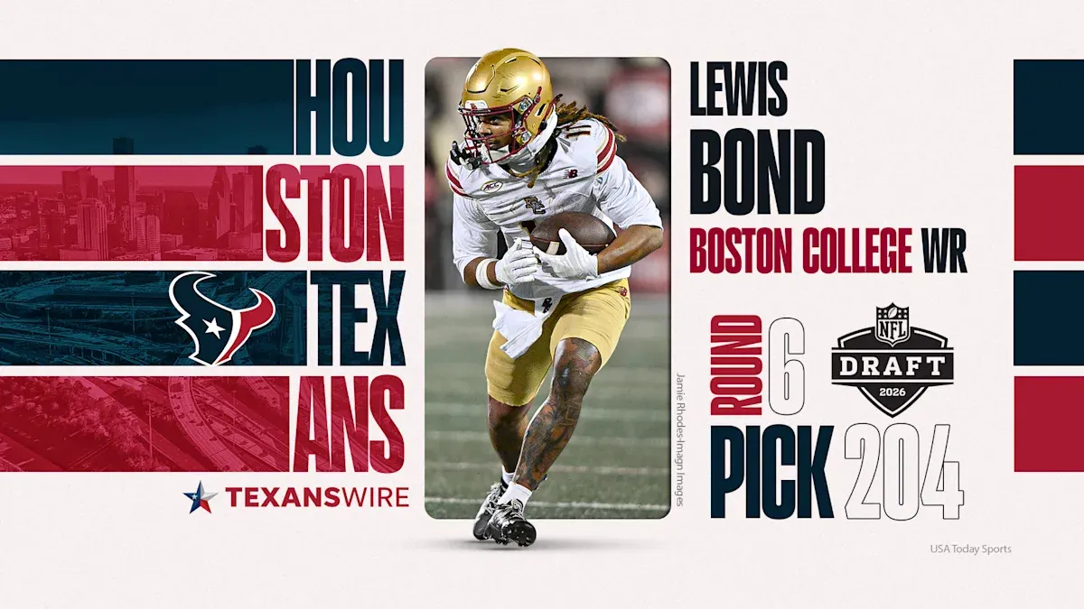 เจาะลึกการเพาะชำ Lewis Bond: เมล็ดพันธุ์ใหม่ในห้องทดลองแห่งหน้าดินของ Houston Texans