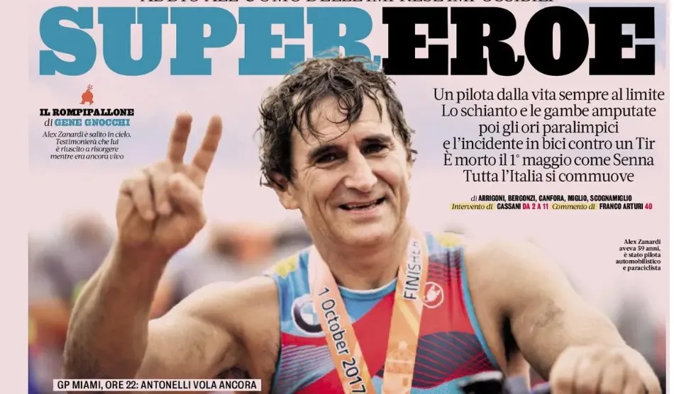 โศกนาฏกรรมบทสุดท้ายของยอดมนุษย์: การอำลา Alex Zanardi ผู้พิชิตขีดจำกัดแห่งฟิสิกส์