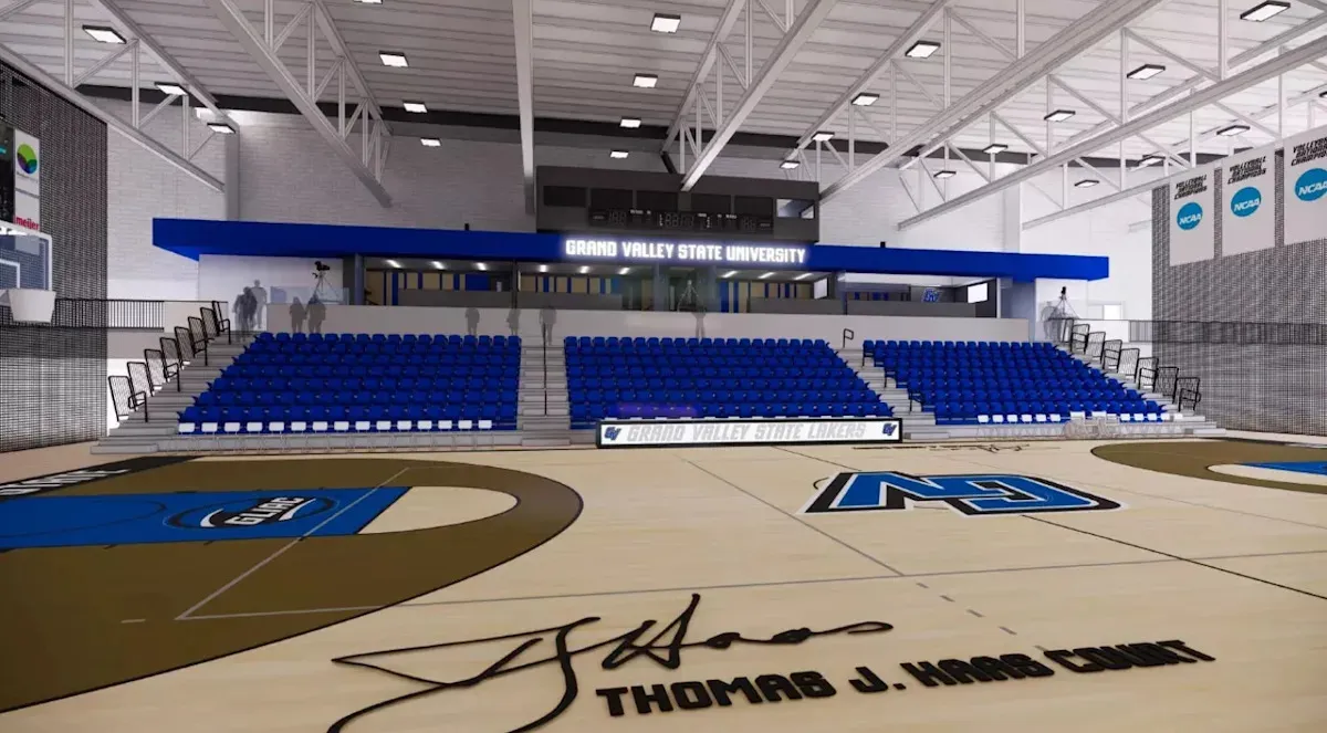 การประเมินความเสี่ยงเชิงโครงสร้าง: GVSU ประกาศแผนปรับปรุง Raleigh J. Finkelstein Athletic Village เพื่อลดภาระเสื่อมสภาพ