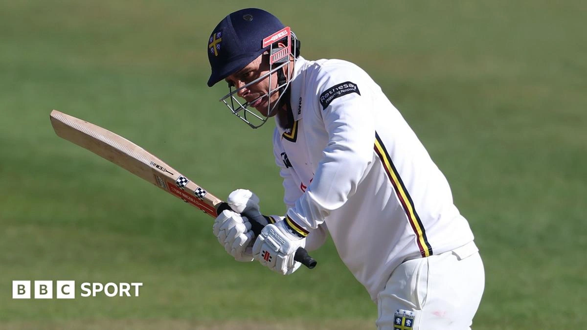 David Bedingham ทำคะแนนทะลุ 1,000 รันช่วย Durham ในเกมพบ Northamptonshire