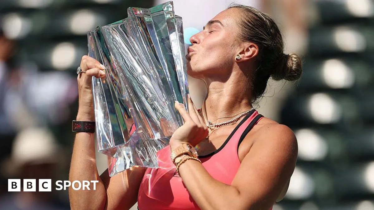 Sabalenka ชนะแรงเสียดทาน คว้าแชมป์ Indian Wells ท่ามกลางความล้มเหลวของระบบตรรกะ