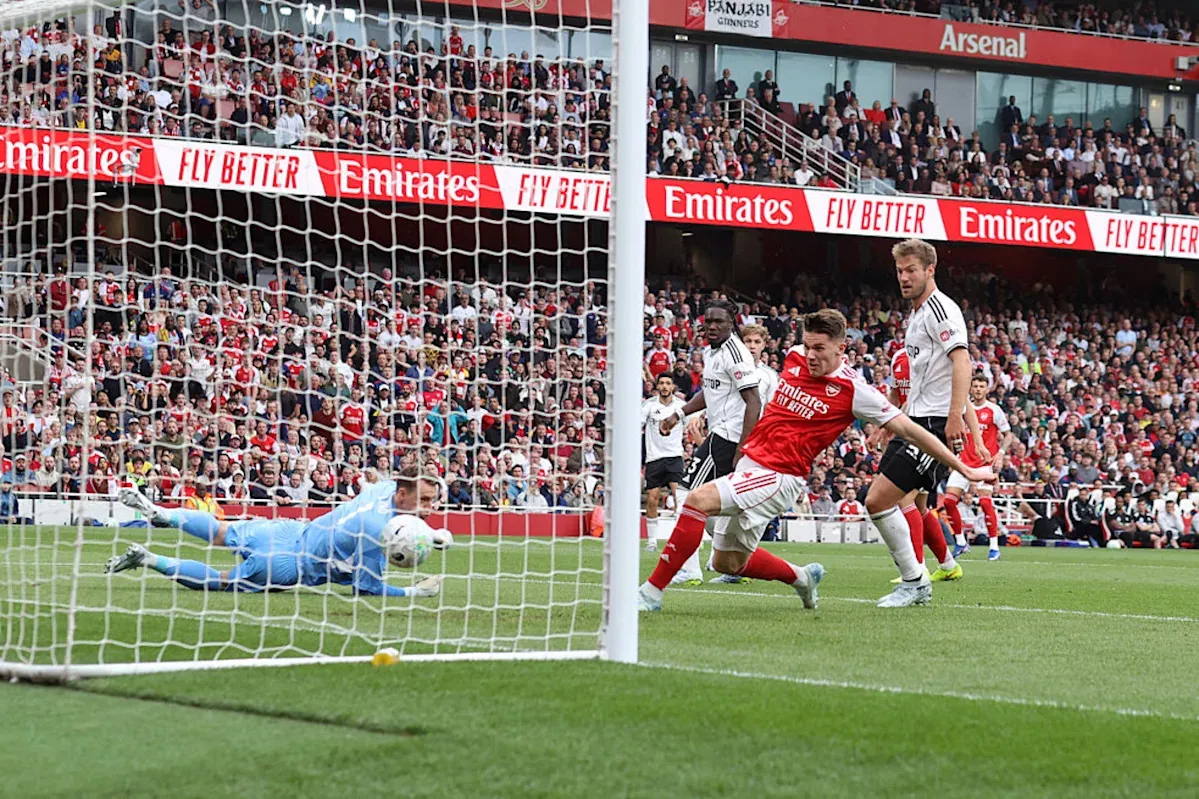 Gyokeres ร่างทอง! กดเบิ้ลพา Arsenal ต้อน Fulham นิ่มๆ ขึ้นจ่าฝูงแบบหล่อเท่