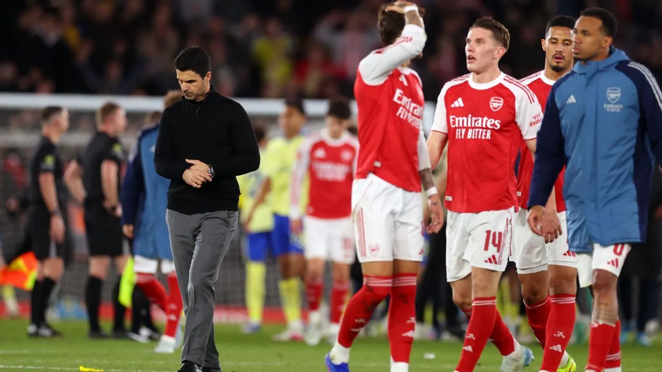 โศกนาฏกรรม ณ ปราการริมชายฝั่ง: เมื่อ Mikel Arteta และกองทัพ Arsenal ติดหล่มในรอยแยกแห่งกาลเวลา